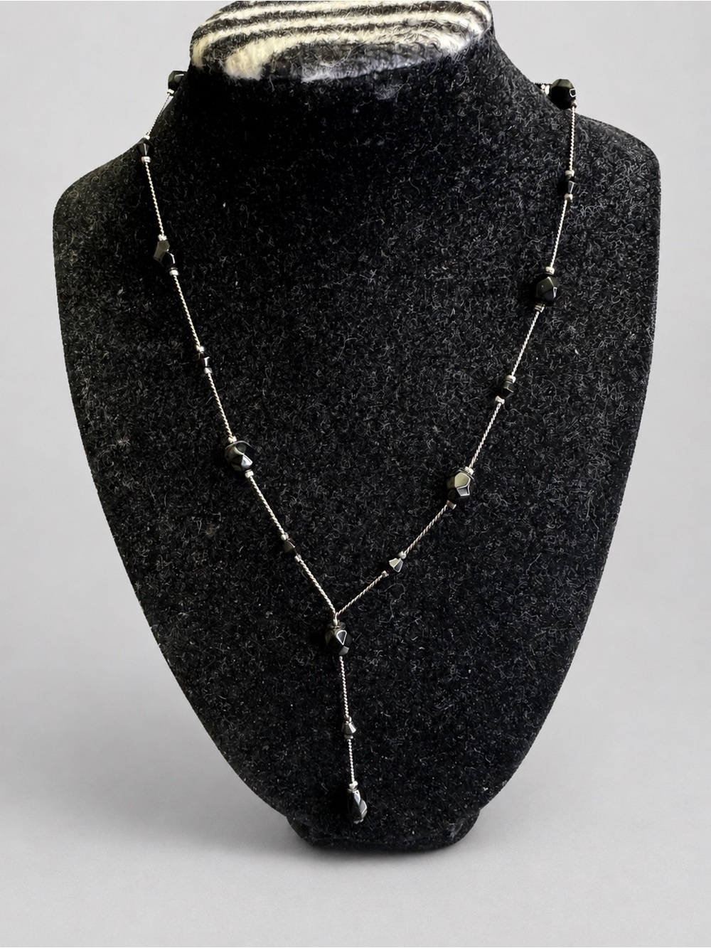 Glass bead necklace